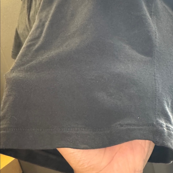 Skims New vintage CROPPED RAGLAN T-SHIRT washed onyx size medium with FLAWS - Picture 8 of 8